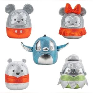 Squishmallows Original Disney100 Limited Edition 5" - 5 Pack Plush Set